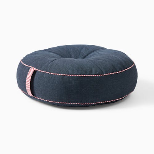 Stripe Round Floor Cushion
