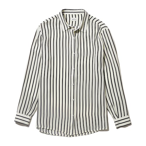 The Striped Ponza Silk Shirt
