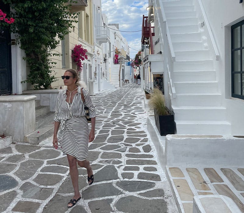 Nikki’s Greece Travel Diary: Filled with Sights, Seafood and Stripes