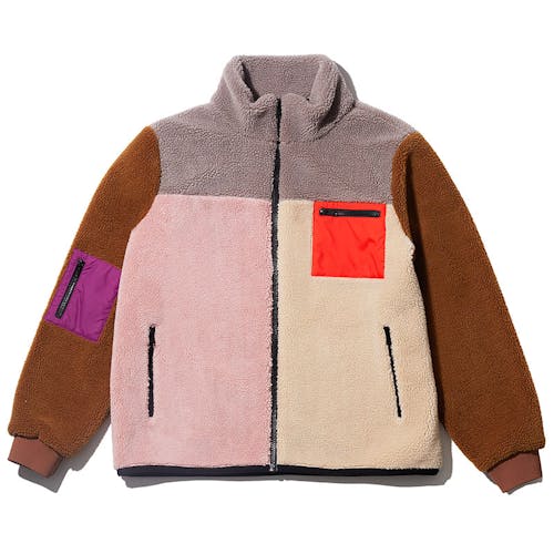The Beanie Fleece Colorblock Jacket
