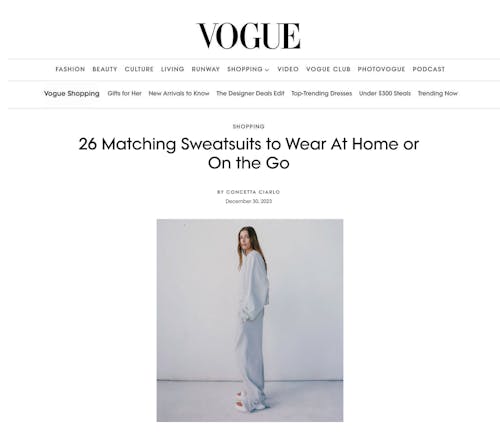 Vogue featuring KULE sweatpants sweatshirt hoodie sweatsuit as best